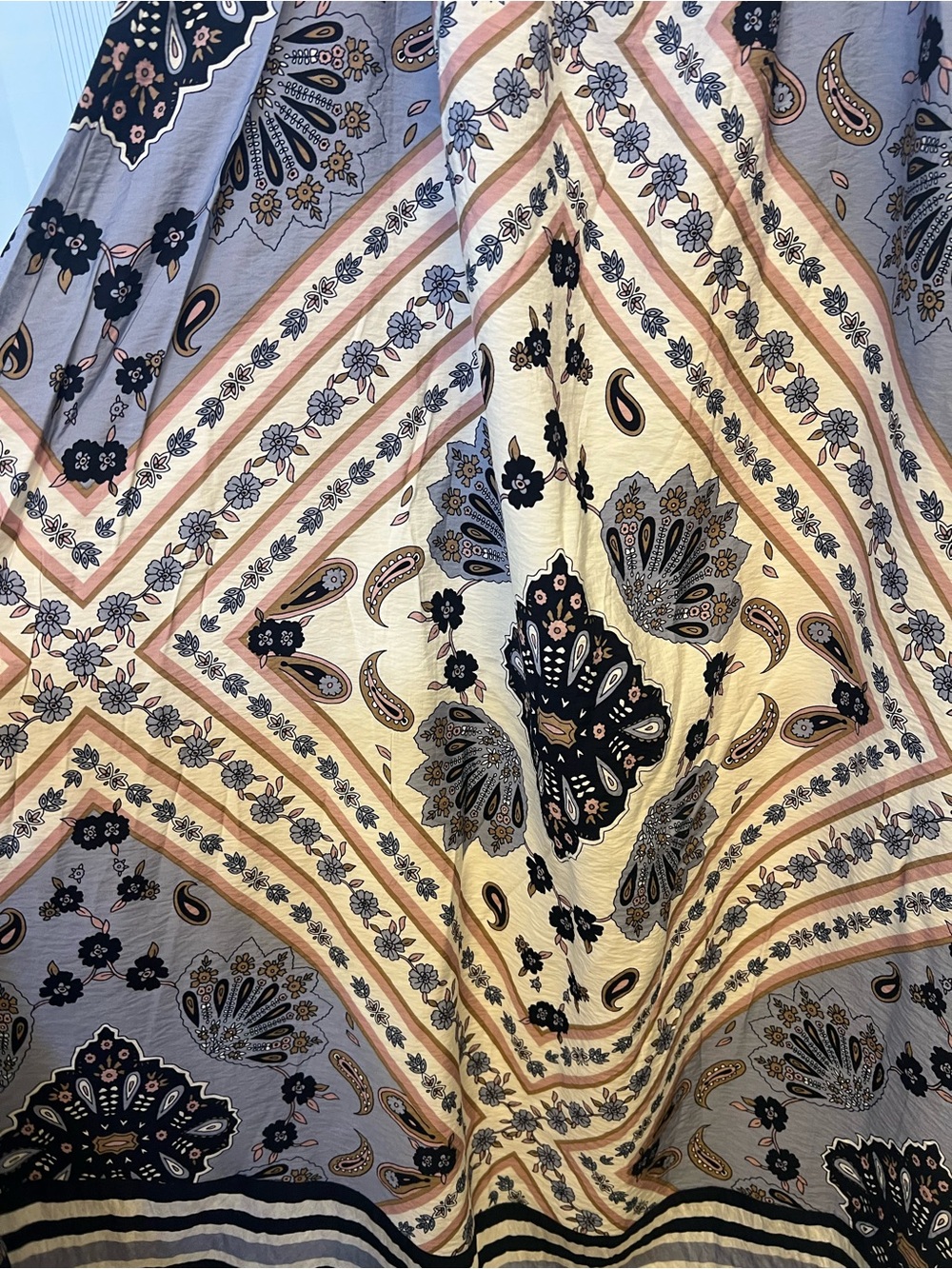 Nordstrom Skirt! Unique paisley/abstract pattern and so soft! - Picture 2 of 6